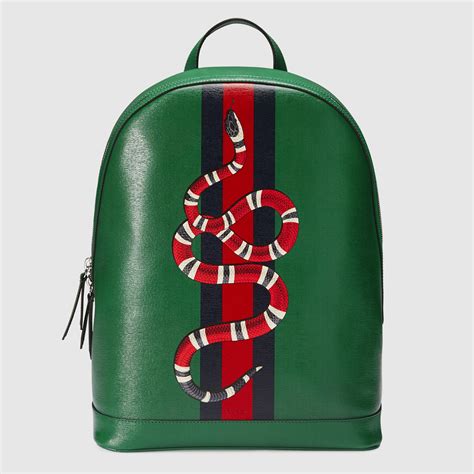 gucci reverse print backpack